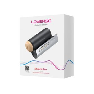 lovense solace pro thrusting masturbator black