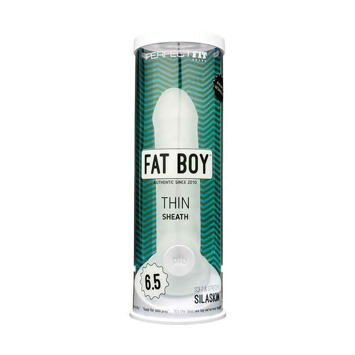 perfect fit fat boy thin 6.5" clear perfect fit fat boy thin 6.5" clear