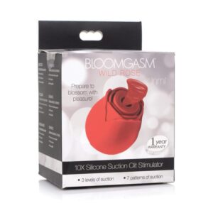 inmi bloomgasm wild rose 10x stimulator red